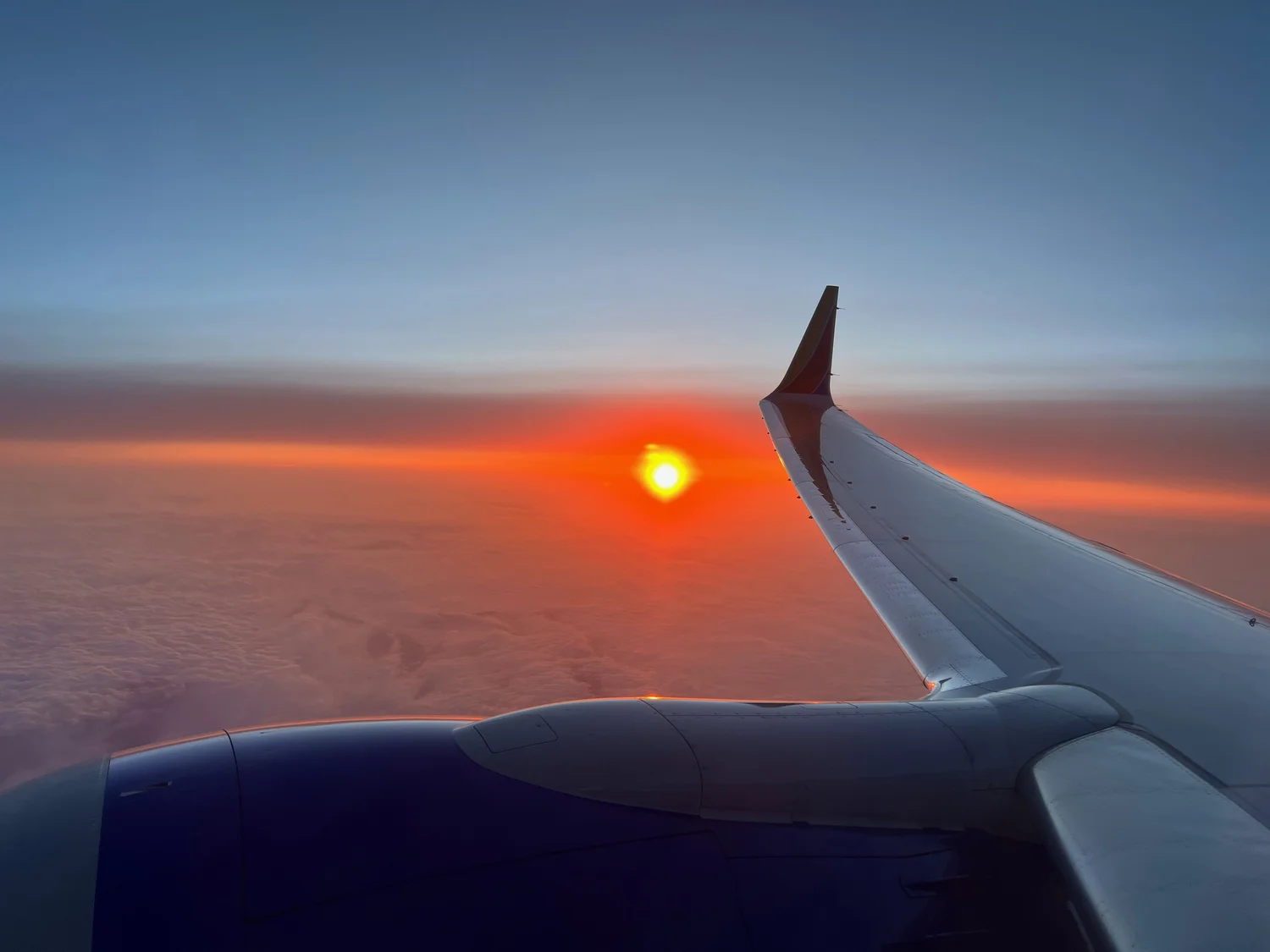Delta at sunset